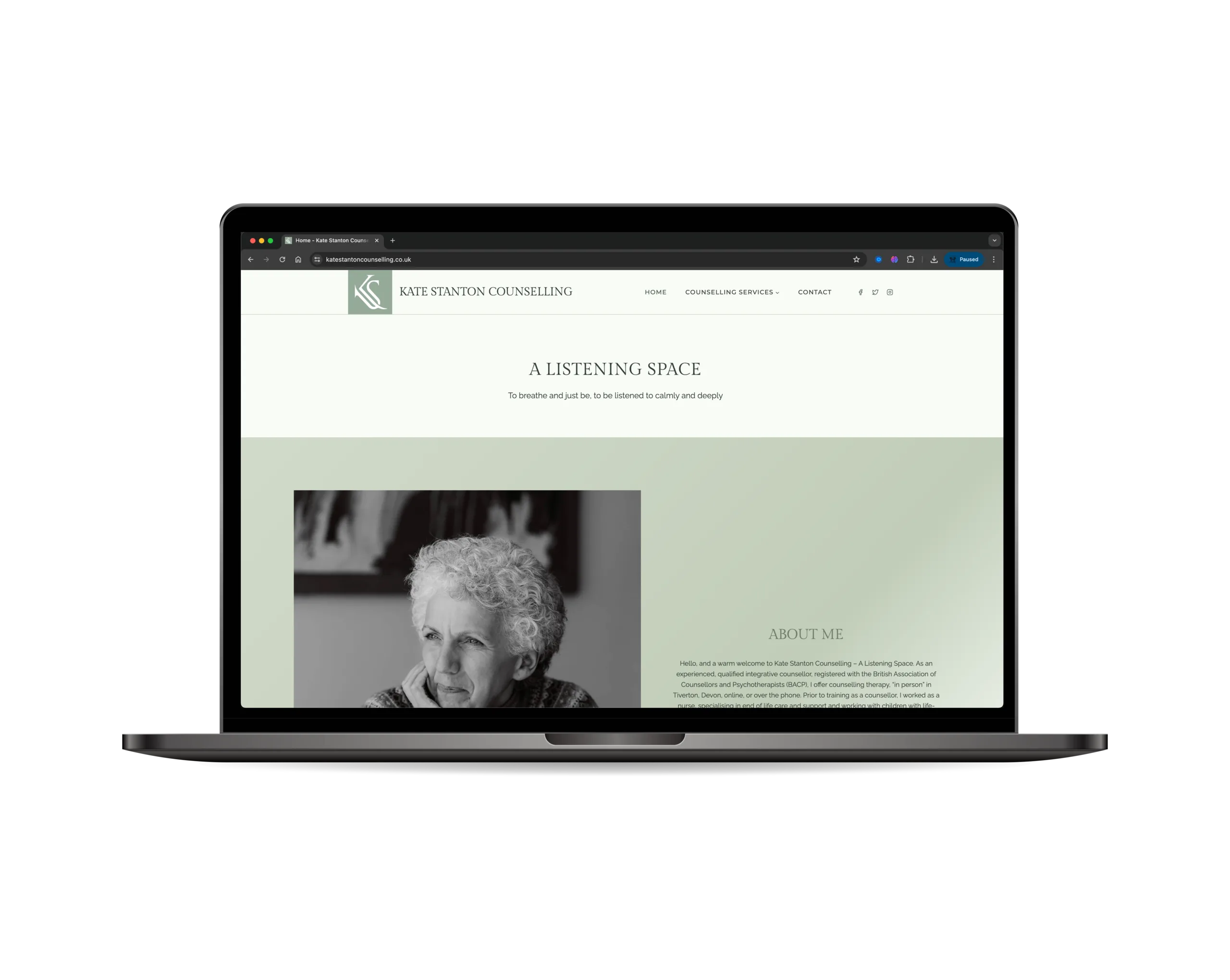 Kate Stanton Counselling website